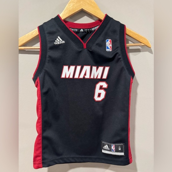 LeBron James Miami Heat NBA Jersey - Youth Medium - Picture 3 of 10